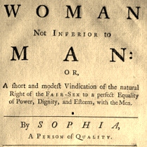 2016-06 No3 Woman not inferior to man titlepage